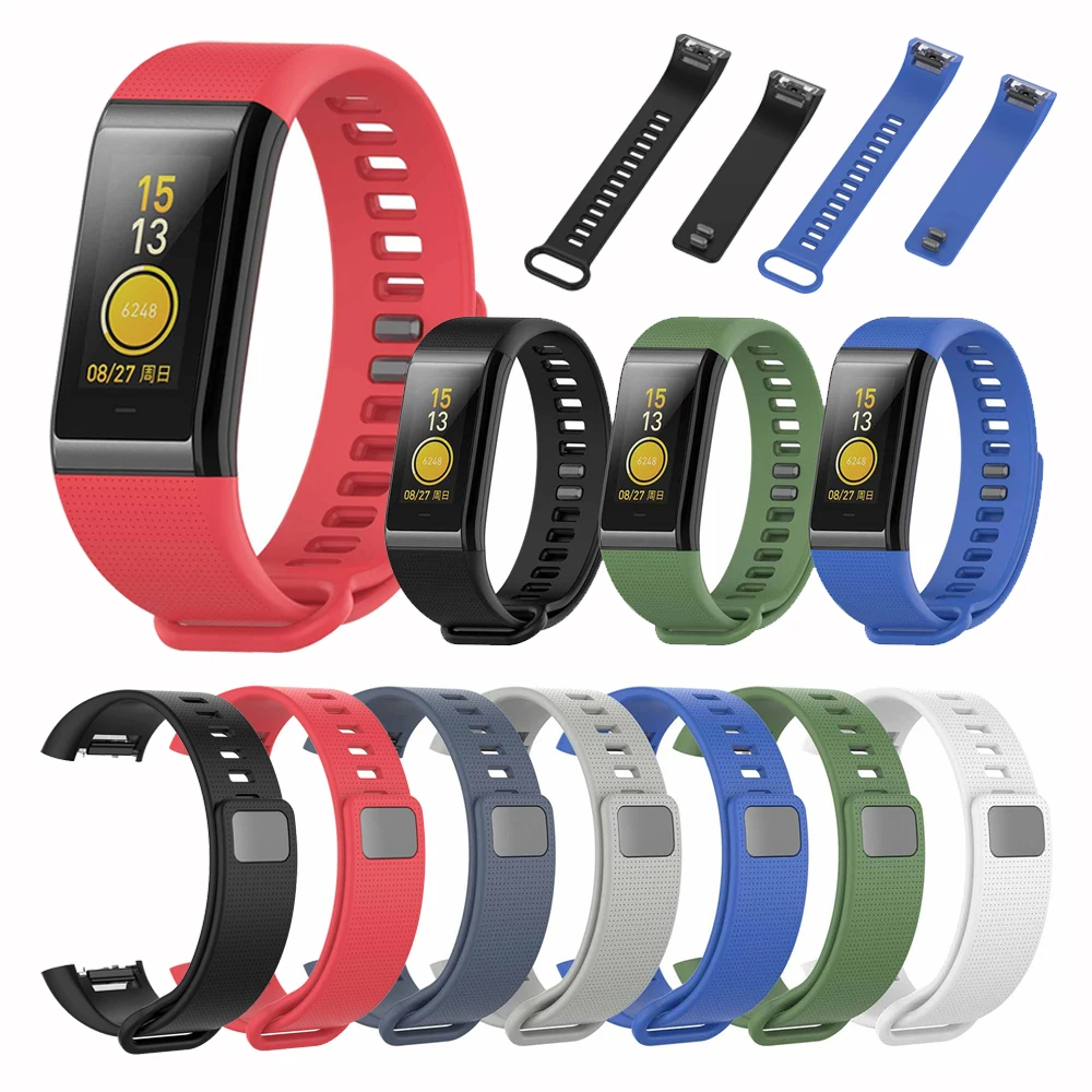 Силиконовый ремешок для часов Huami Amazfit Cor сменный удобный браслет 2020 | Электроника