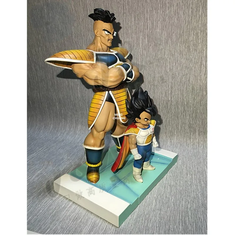2 шт./компл. Dragon Ball Z статуя Saiyan бюст король Вегета полноразмерный портрет наппа анимационная фигурка GK игрушечная коробка 27 см V127