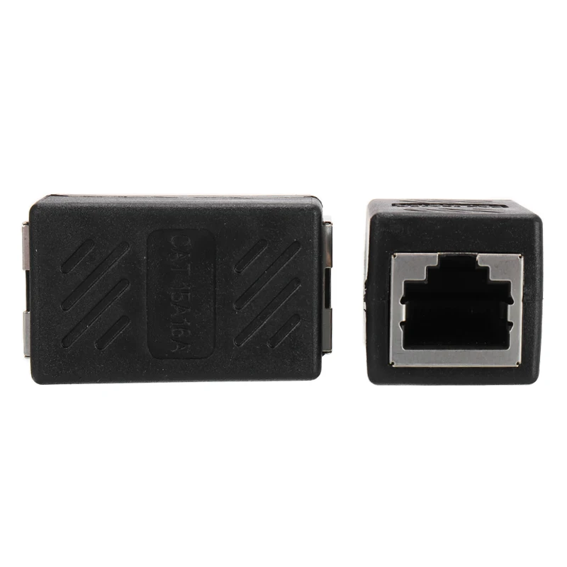2 шт. RJ45 муфта встроенный Cat7/Cat6/CAT5e Ethernet кабель удлинитель адаптер мягкий (RJ 45)