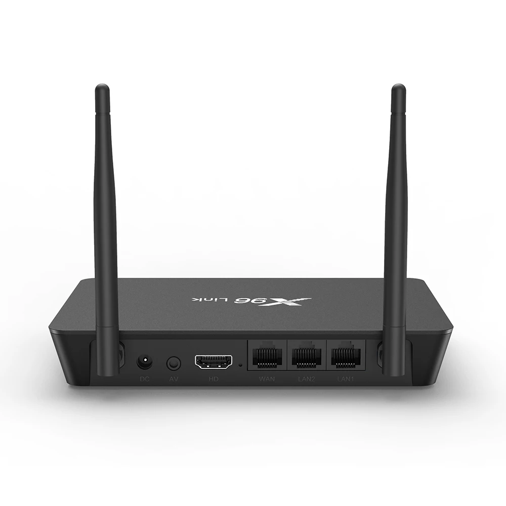 X96 Link Android Amlogic tv BOX 2 ГБ 16 ГБ с функцией маршрутизатора SIFLOWER SF16A18 2 100 м LAN порт 2 в 1 многофункциональная коробка al TT