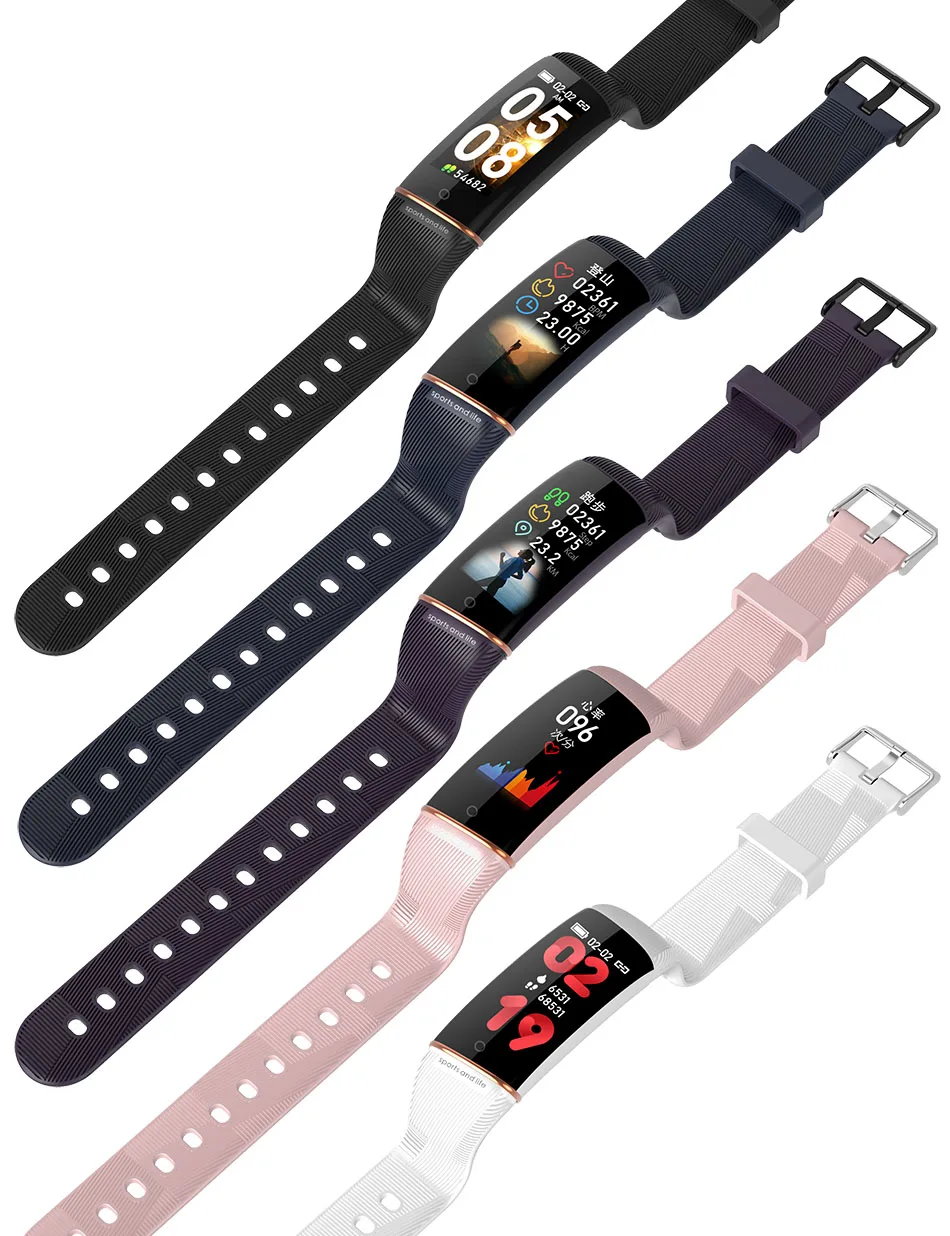 Умный браслет мульти-спортивный режим usb зарядка монитор сна кровяное давление часы Смарт-Браслет фитнес-трекер умные часы
