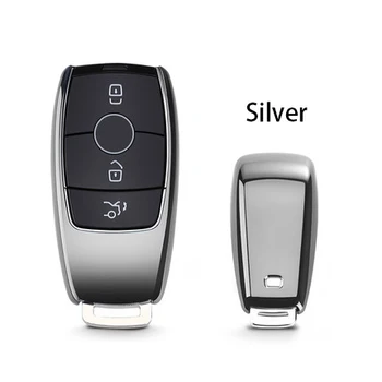 

Soft TPU Car Key Case Key Cover Key Shell Protector for Mercedes Benz E Class W213 E200 E320 E300 Accessories Car Styling