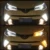 OKEEN 2pcs Водонепроницаемый Гибкий Универсальный Автомобиль LED DRL Дневной Ходовой Свет Flow Runs Фары LED Strip Brake Turn Signal Light