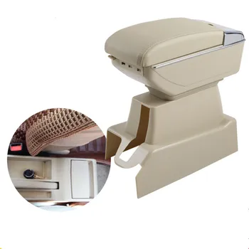 

Leather Car Center Console Armrest Storage Box for Volkswagen VW Passat B5 2002 ~2005 2006 2007 2008 2009 Armrests Free Shipping