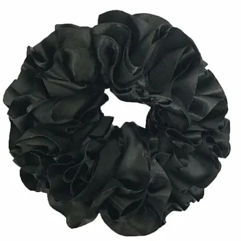 

10 Pieces Multi-Color Flexible Rubber Band Simple Volumising Scrunchie Big Hair Tie Ring Hijab Volumizer Khaleeji Headwear