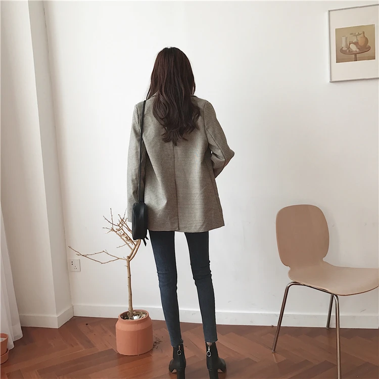 Retro slim chic slim waist pencil pants high waist stretch jeans