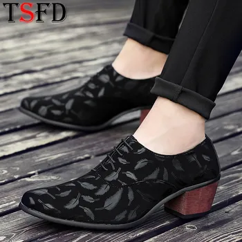 

Lazy Shoe Man Leather Sneakers for Men Loafers Shoes Office Shoes Fashion Moccasins for Men Dress Shoes Black Platform Wedge Y16