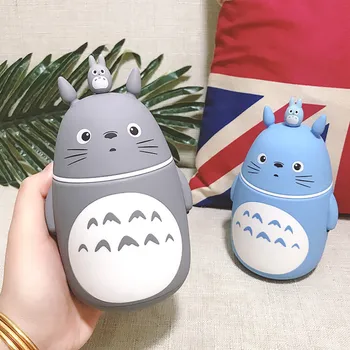 

Double Heat-resisting Vacuum Cups Glass Drinking Water Bottles Portable Juice Coffee Cup Cartoon Cute Mug Tumblers Birthday Gift