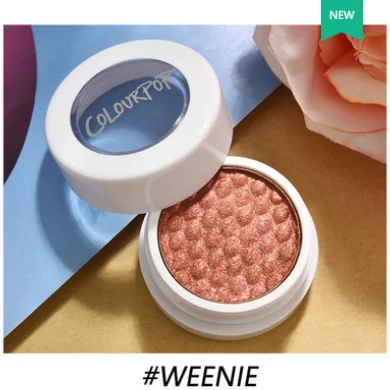 WEENIE Цветные супер-шоковые пигментные тени для век - Цвет: WEENIE
