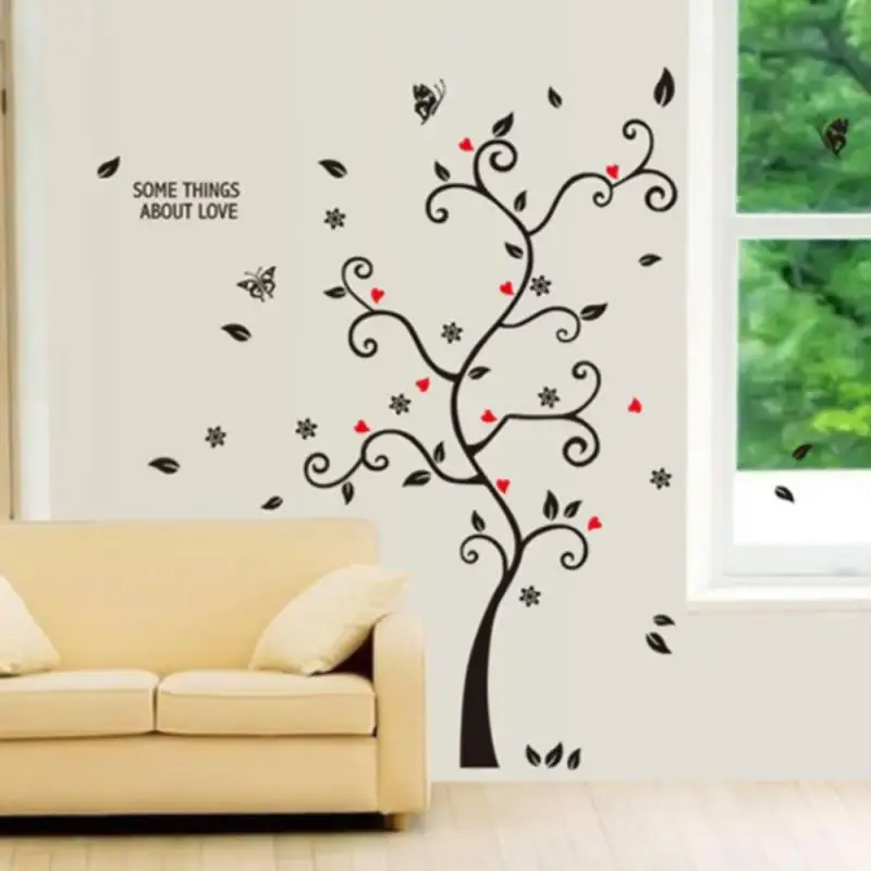 Самоклеящиеся картины рамка для дерева птицы фотообои DIY дома искусство
