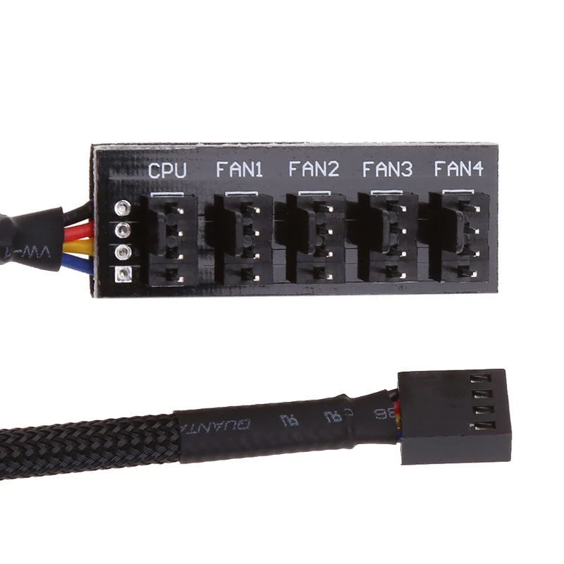 Cubo de ventilador de refrigeração do pc 1 a 4/5 4 pinos molex tx4 pwm cpu cooler/caso/chasis ventilador de refrigeração cabo de alimentação hub divisor adaptador