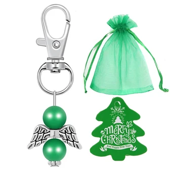 

Angel Charms Beads Pendant Bag for DIY Keychain Jewelry Making Findings