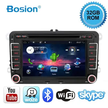 

Car Multimedia player 2 Din Android 10.0 GPS For VW/Golf/Tiguan/Skoda/Fabia/Rapid/Seat/Leon/Skoda dvd automotivo FM free canbus
