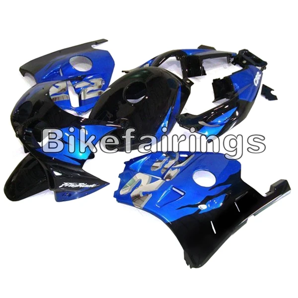 Мотоцикл Полный комплект обтекателя Для Honda CBR250RR MC22 1990 1991 1992 1993 1994 впрыскивание, АБС-пластик, обтекатели-блеск для губ цвет синий, черный; большие размеры