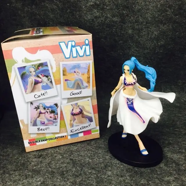 Аниме one piece/Sea King DX девушка свадебное платье Белый нами принцесса Vivi кран машина Гараж Комплект Модель