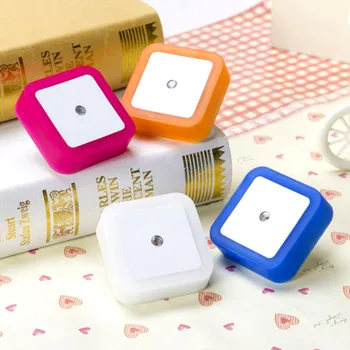 

Mini LED Night Light Sensor Control Nightlight Lamp for Children Kids Living Room Bedroom Lighting 110V 220V EU US Plug