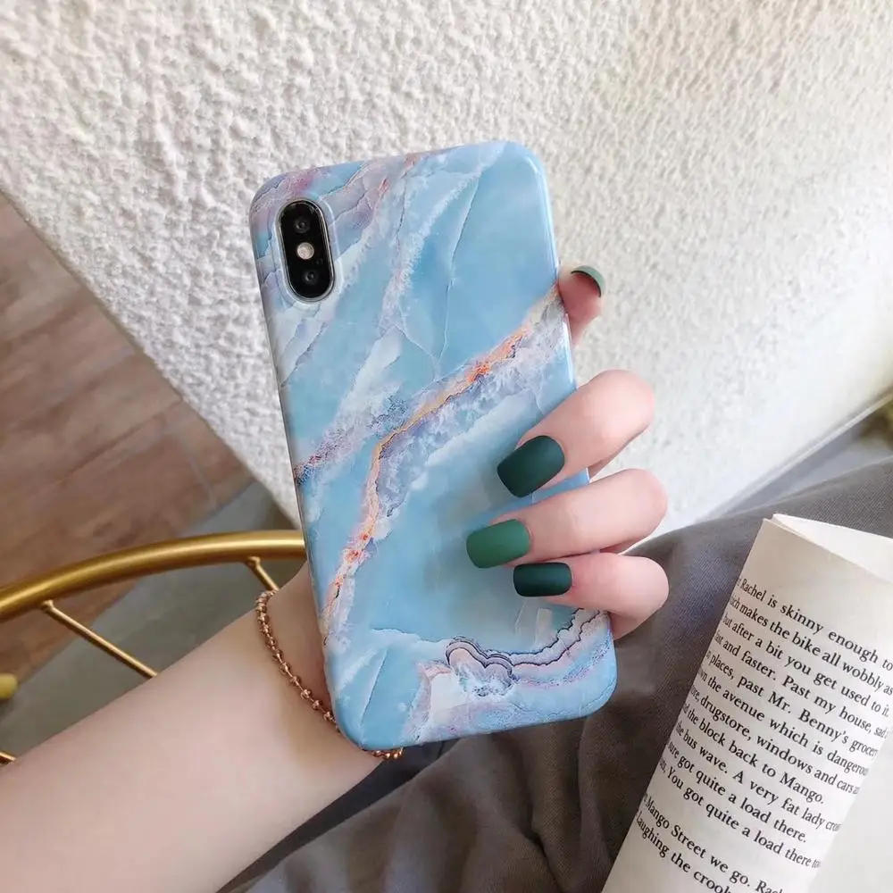 

New Imd Marble Total package side Very Soft and Ultrathin for iphone 6 6p 6s 6sp 7 8 7P 8P and X XS XS Max XR Phone Case