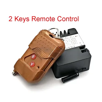 

2 Ch Wireless Relay RF Remote Control Switch DC 12V 220V 10A 315MHz Smart Home Heterodyne Receiver Top Quality (No battery pack)