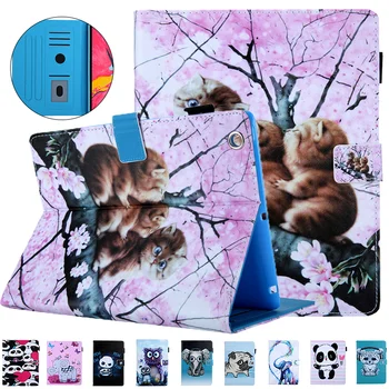 

For iPad mini 1 2 3 4 5 Case dog cat elephant Pattern Cover Stand Wallet Funda for iPad mini mini2 mini3 mini4 mini5 2019 Case