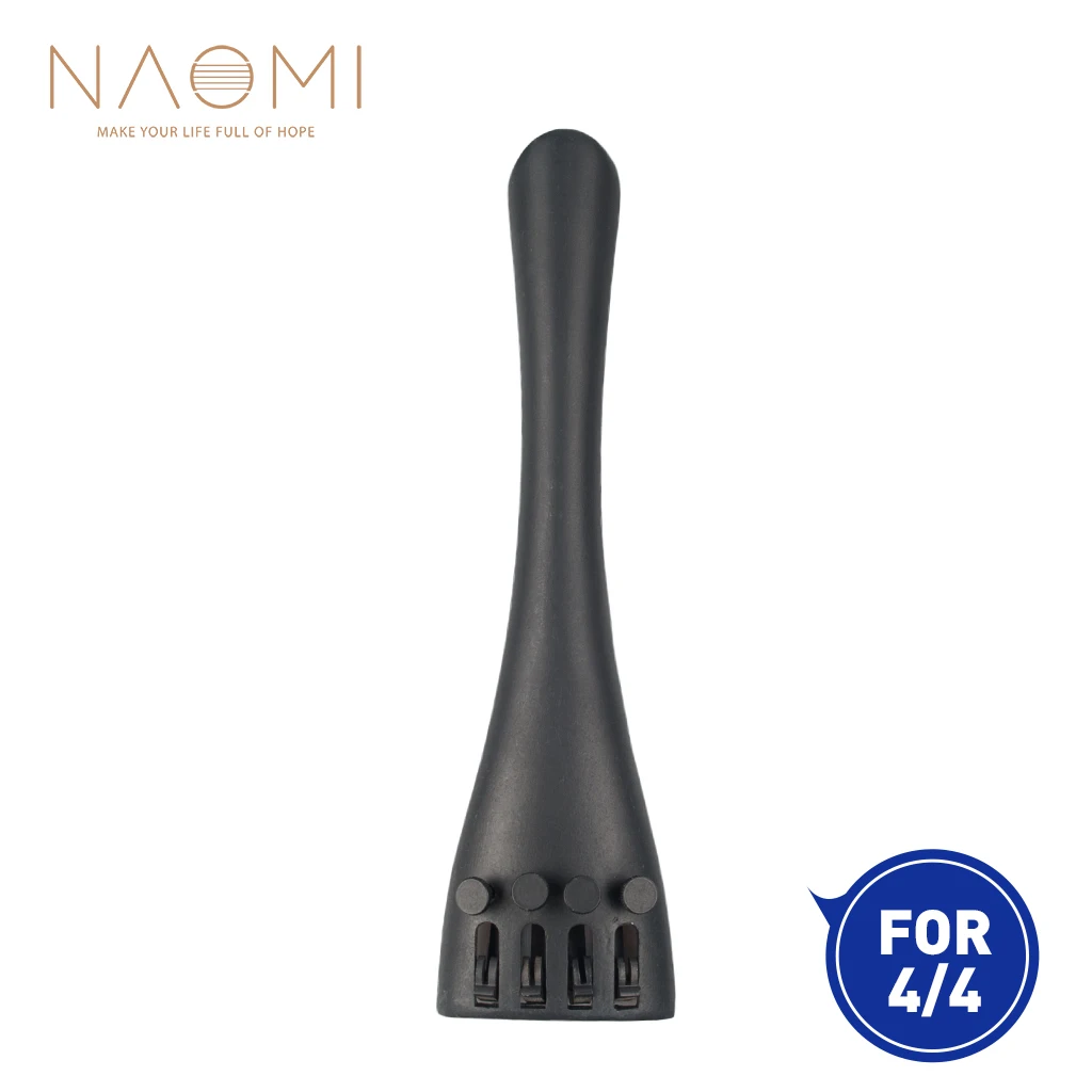

Naomi 4/4 Cello Accessories Full Size Cello Aluminum Alloy Tailpiece with Four Fine Tuners Cello Accessories New