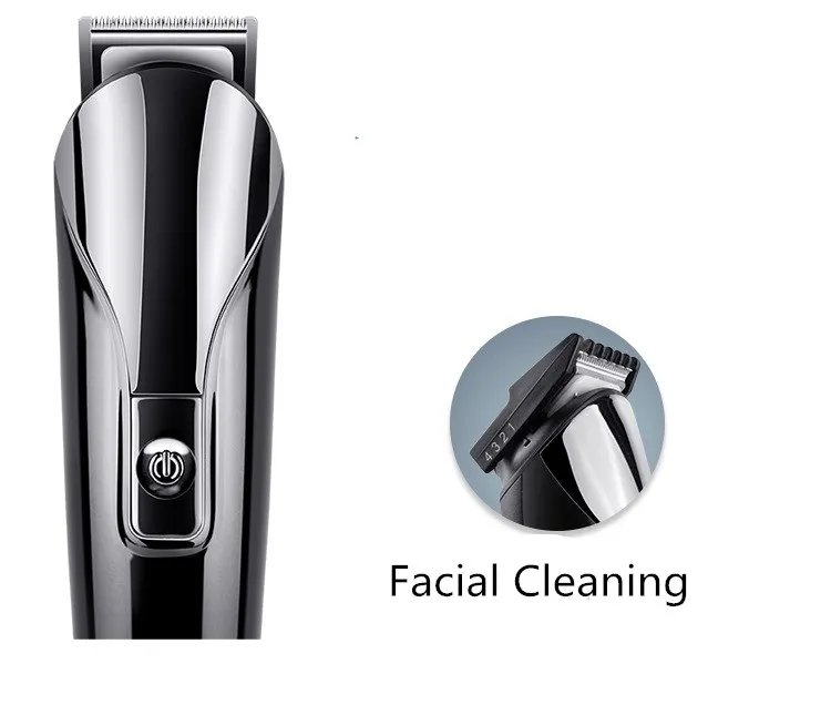  Professional Waterproof Hair Trimmer Beard Trimer Body Face Hair Clipper Electric Hair Cutting Mach