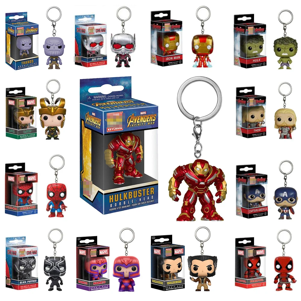 tony stark funko pop keychain