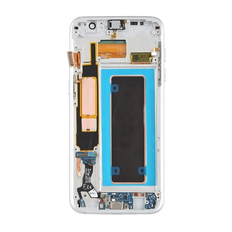 Для samsung Galaxy S7 Edge экран Super AMOLED S7Edge G935 G935A G935F SM-G935F ЖК-дисплей сенсорный дигитайзер сборка с рамкой
