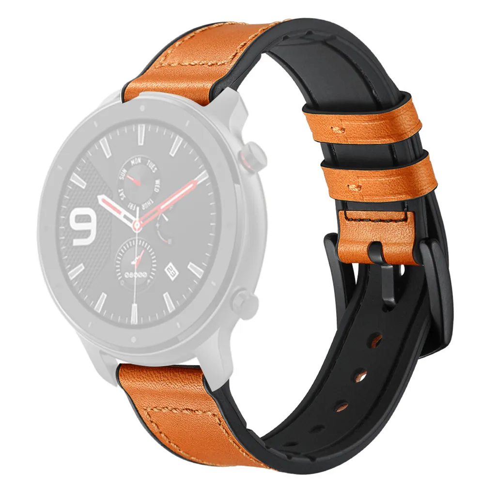 Сменный ремешок для часов, кожаный ремешок для Amazfit Gtr, умные часы 42 мм, спортивные часы, спортивные умные часы - Цвет: C