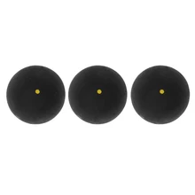 Упаковка из 3 одиночных желтая точка тренировочные шарики-амортизаторы для тренировок