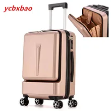 2" 24" женская сумка на колесиках, сумка на колесиках, сумка на колесиках для ноутбука, сумка на колесиках для женщин/мужчин, чемодан на колесиках для бизнеса