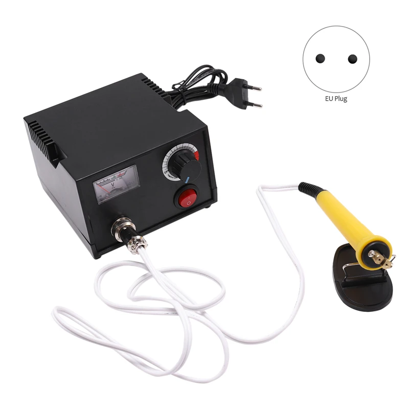  Promotion--EU Plug220V Adjustable Temperature Wood Burner Pyrography Pen Burning Machine Gourd Craf