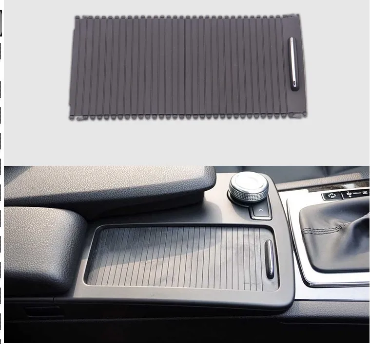 Подходит для mercedes-benz старый C Класс W204 W212E класс коробка для хранения крышка пластины стойки стержень стакана воды пластина на молнии крышка пластина