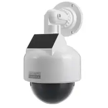Solar Power Fake Camera Dome Camera Waterproof simulation Surveillance Dummy Surveillance Cameras ball monitor