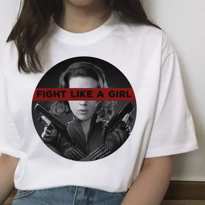 Женская футболка с принтом футболки ulzzang Футболка harajuku Feminism GRL PWR 90s kawaii femme Girl Power |