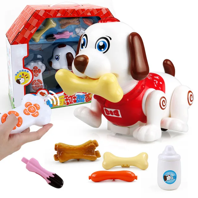

Smart Robot Dog Remote Control Control Kids Toy Intelligent Talking Dancing Robot Dog Toy Electronic Pet Kids Birthday Gift