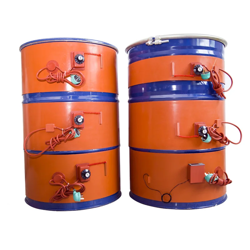 Oil Drum Silicone Heater Biodiesel Drum Heatering Band Oil Gas Tank Metal  Barrel Rubber Heater With Knob Temperature Controller - AliExpress