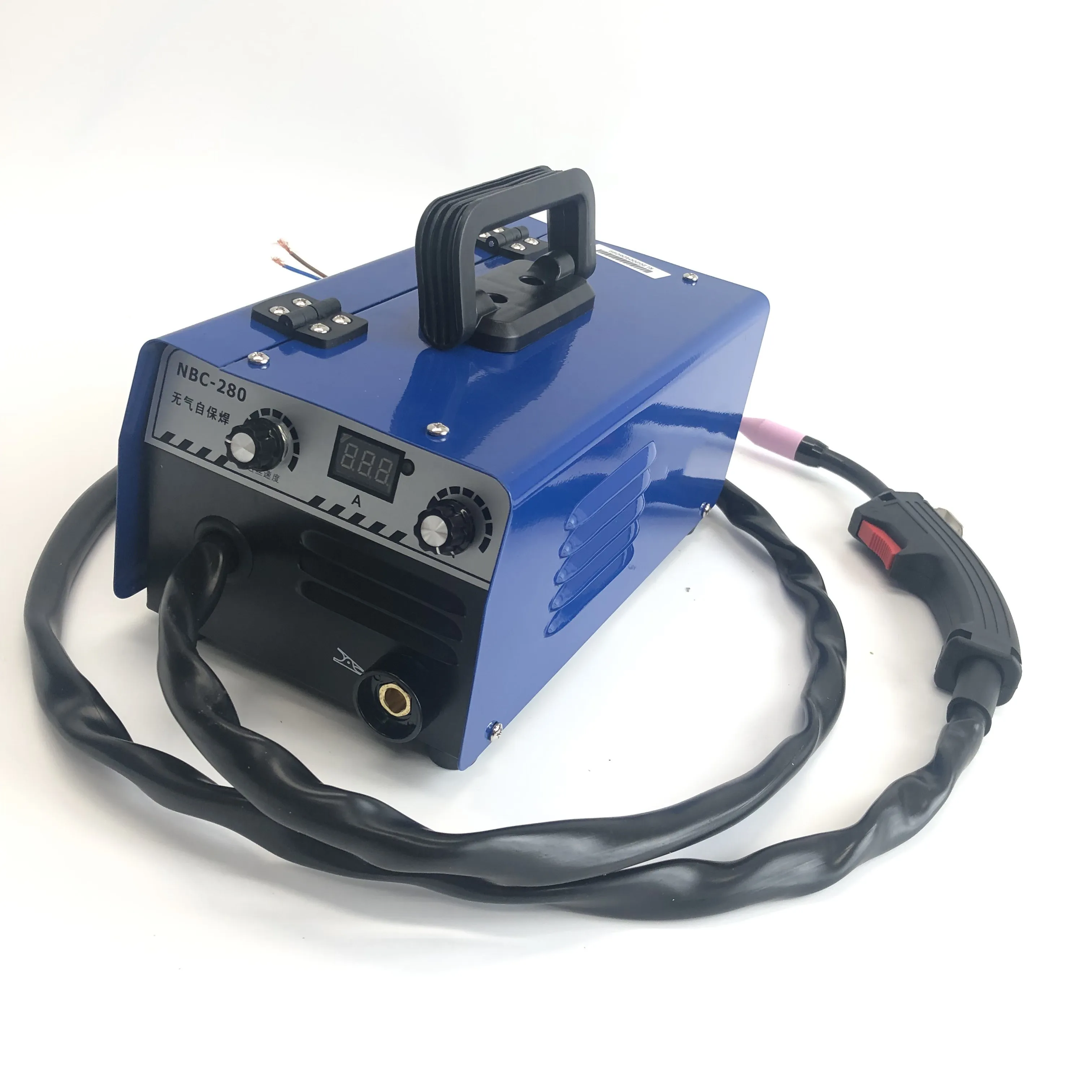 

NBC280 мини Электрический сварочный аппарат без газа углекислого газа экранированный сварочный аппарат