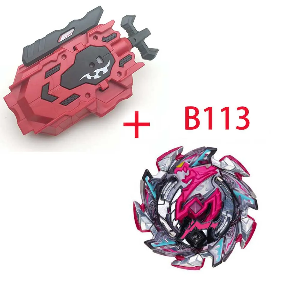 B113 Стиль комплет Lanceurs Beyblade Burst B-129 B-130 Арена Jouet Vente Bey Lame et Bayblade Bable Vidange Fafnir Phoenix Blayblade - Цвет: B113