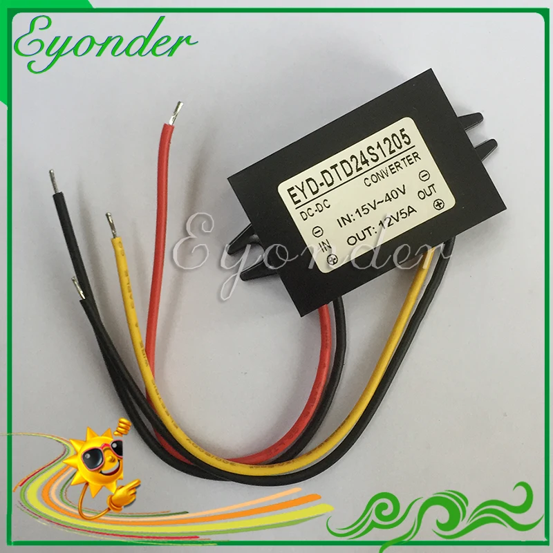 

Low price and high quality output 5A 60W step down buck power supply module dc 24v dc 12v dc converter