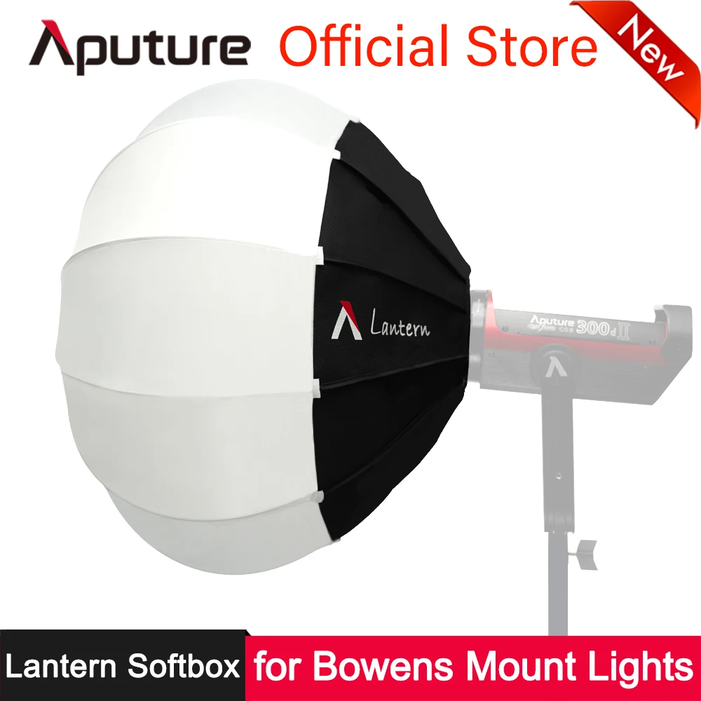

Aputure Light Modifier Diffuser Softbox for Filmmakers Movie Shooting Studio Video Bowens Mount Photography Lighting Soft Box