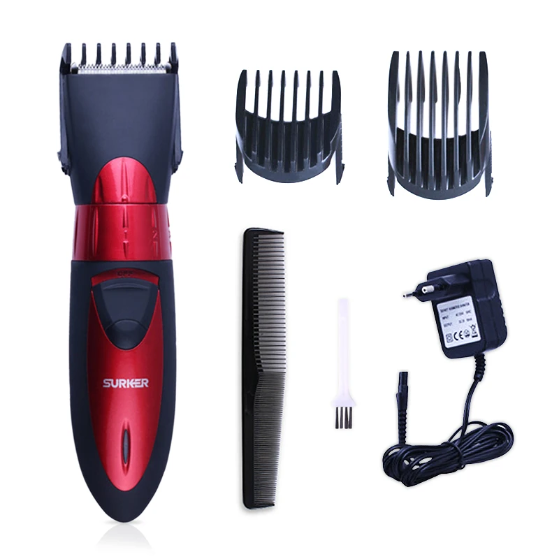 Профессиональная электрическая машинка для стрижки волос перезаряжаемая машинка для стрижки волос регулируемая длина стрижка Водонепроницаемая машинка для стрижки волос 40D