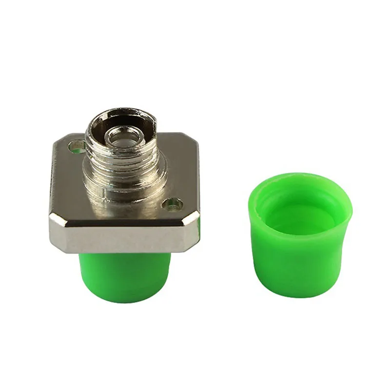 FC/APC to FC/APC Simplex Singlemode Square Solid TypeOptic Fiber Adapter Flange Coupling Connectors Fiber Coupler FC UPC