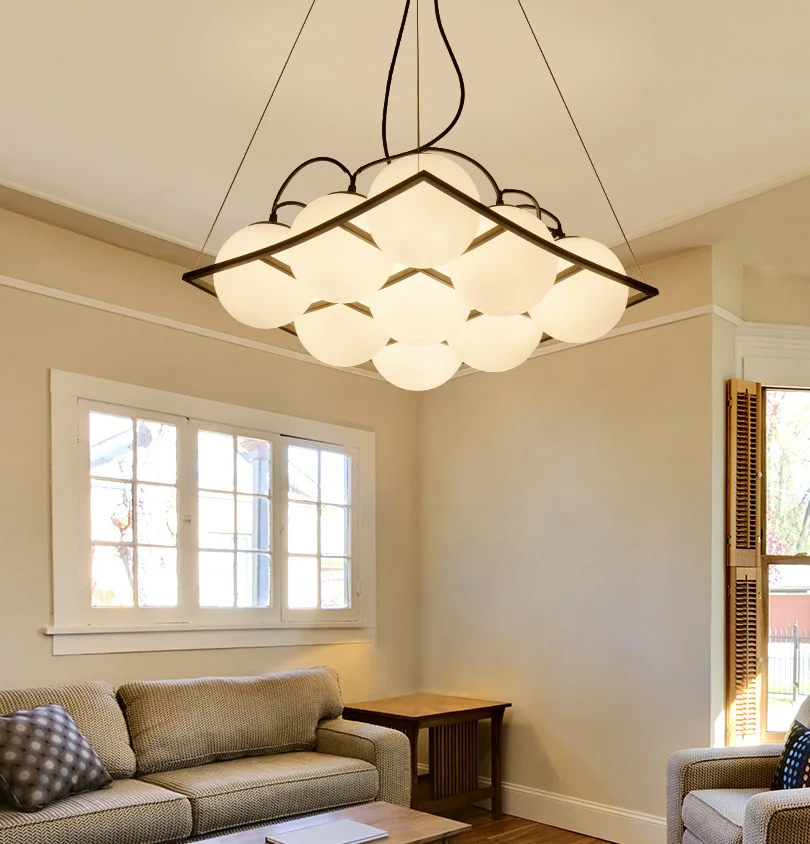 

Modern Simplified European American Chandelier Pastoral Style Village Living Room Lights Creative And Romantic Bedroom Library R