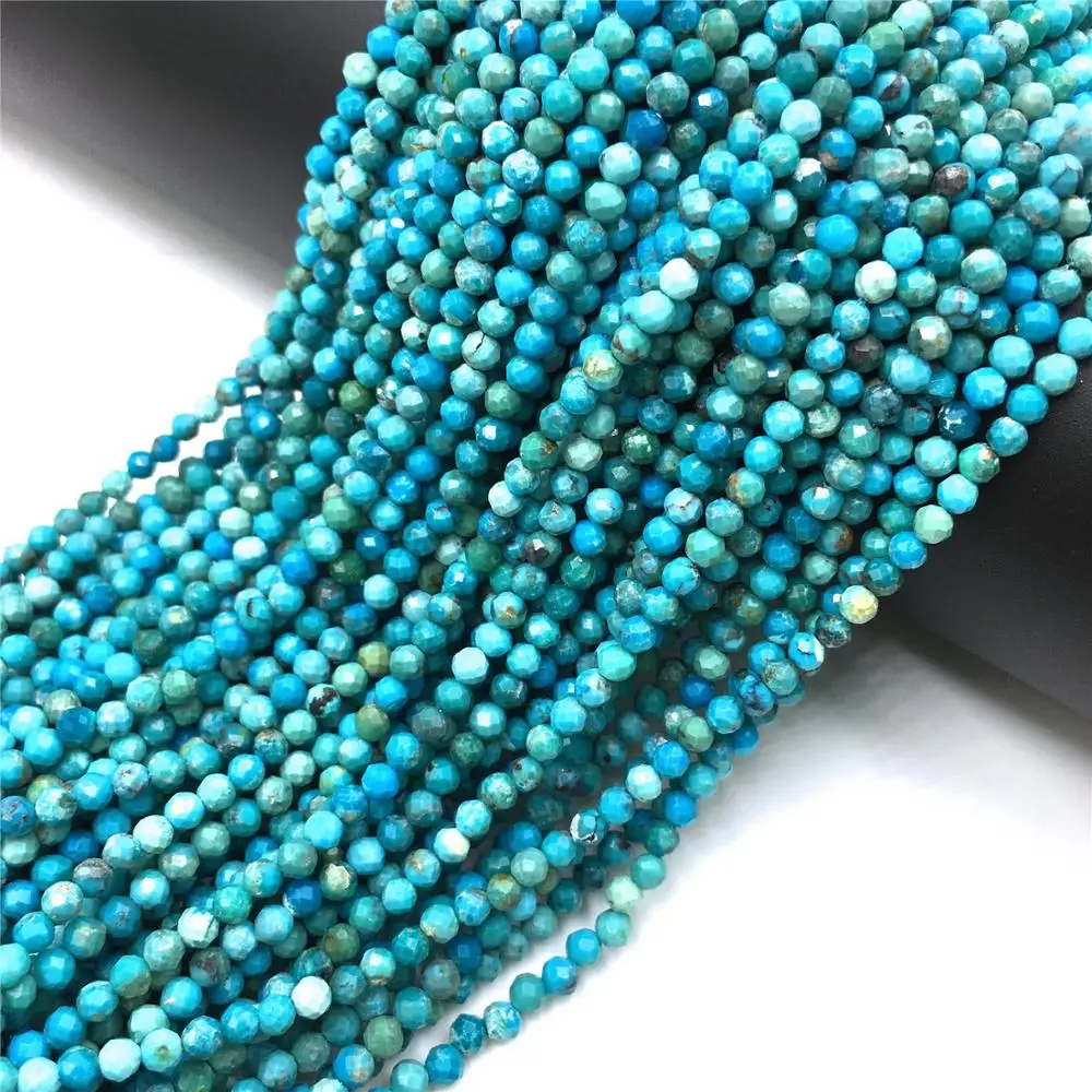 Small Beads Turquoises Natrual Stone Beads 5mm Faceted Beads Section