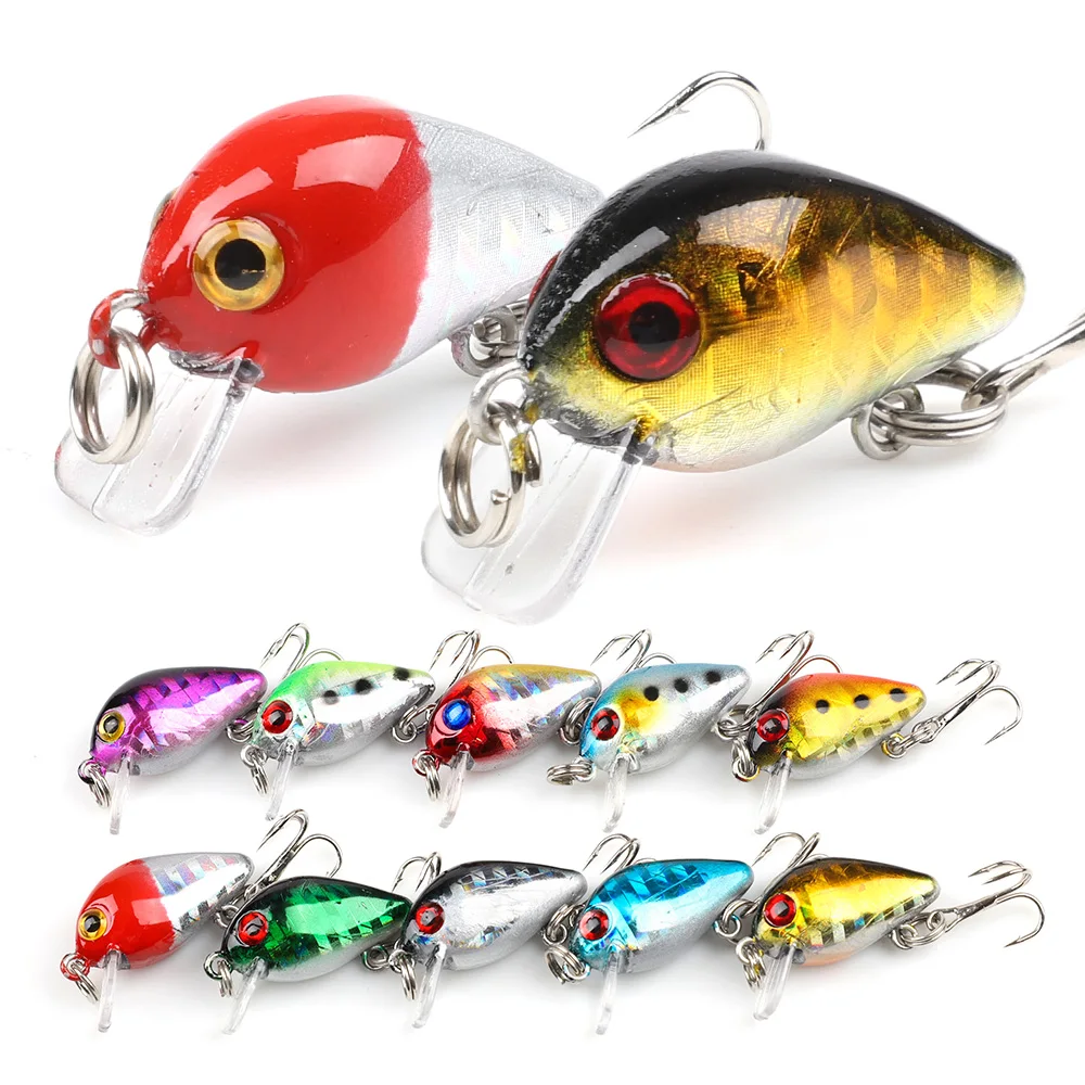 DONQL 10Pcsset Minnow Crank Fishing Lures Artificial Lifelike Plastic Hard Bait Wobblers Topwater Crankbaits Fishing Lure Kit微信图片_20190630112427 (3)
