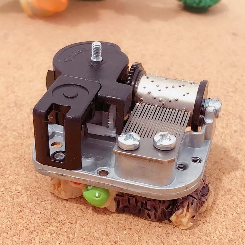 DIY Music Box Mechanism with Extended Winding Shaft, Unusual Gifts, Christmas 4