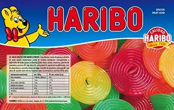 

Haribo Rotella Fruit Acid Wheel Shape 2.0 kg
