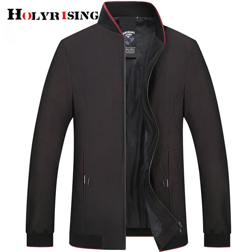 Dark red Holyrising мужская куртка M-8XL Размер мужские s куртки весна осень повседневные пальто деловая куртка тонкая модная мужская верхняя одежда пальто 18943-5 - Цвет: Dark red