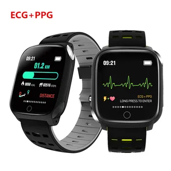 

F16 ECG PPG Smart Watch Heart Rate Blood Pressure Blood oxygen Monitor Fitness Bracelet Waterproof Activity Tracker SmartBand