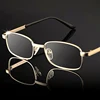 Real Glass Lens Reading Glasses Men Women Square Full Frame Presbyopic Glasses Anti-Scratch Diopter Eyewear +1.5 2.0 2.5 ► Photo 2/6